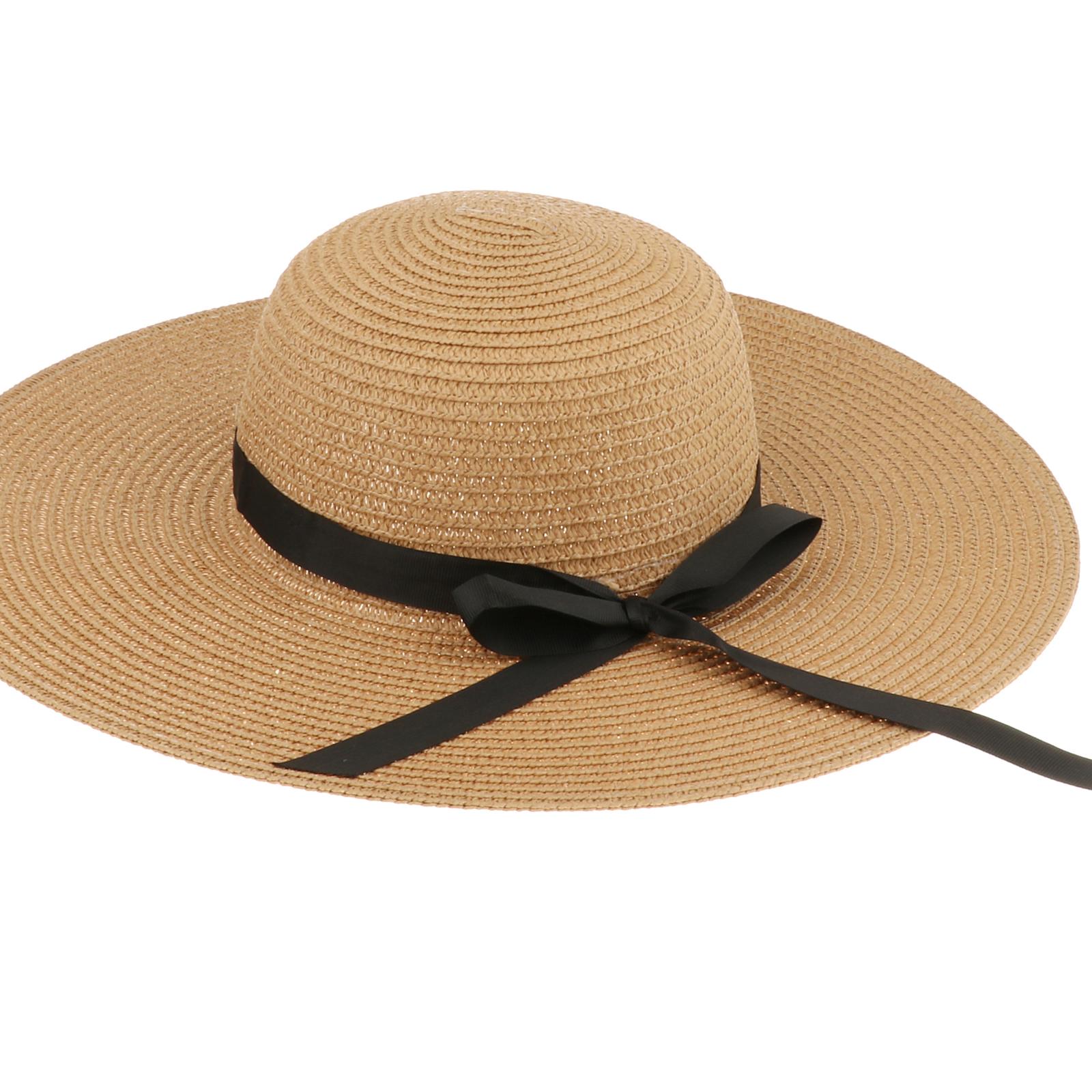 Women Summer Straw Hat Visor F - огляд і ціна Hat Floppy Wide