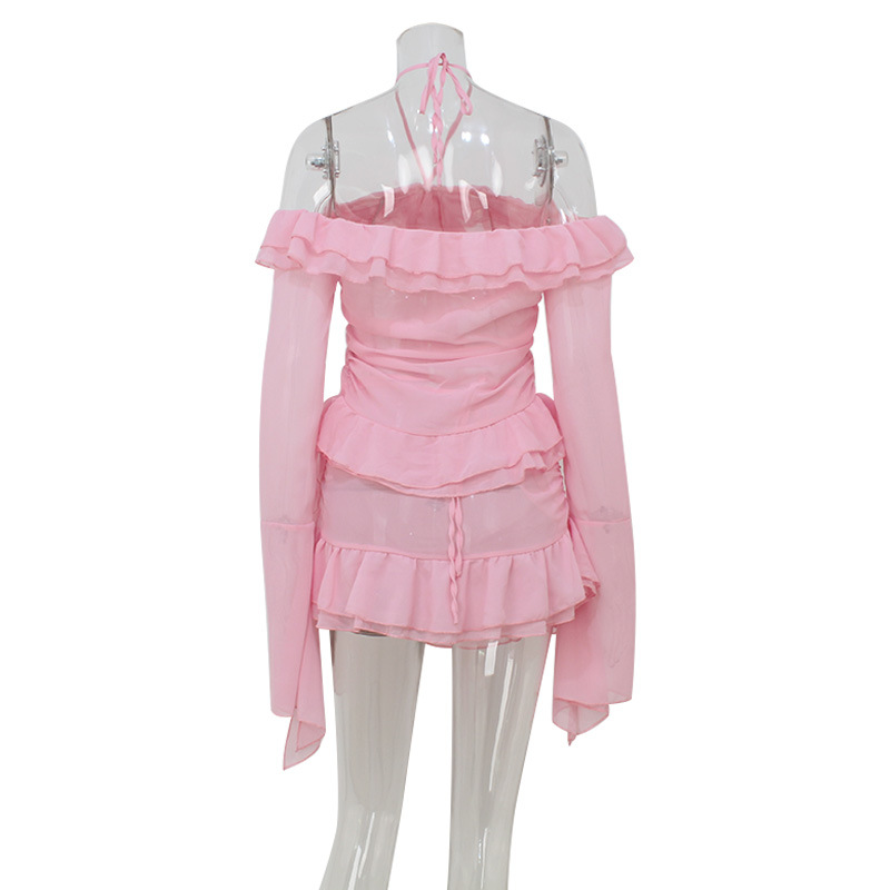 Women Holiday Sweet Ruffles 2  - огляд і ціна Blouse Off Shoulder
