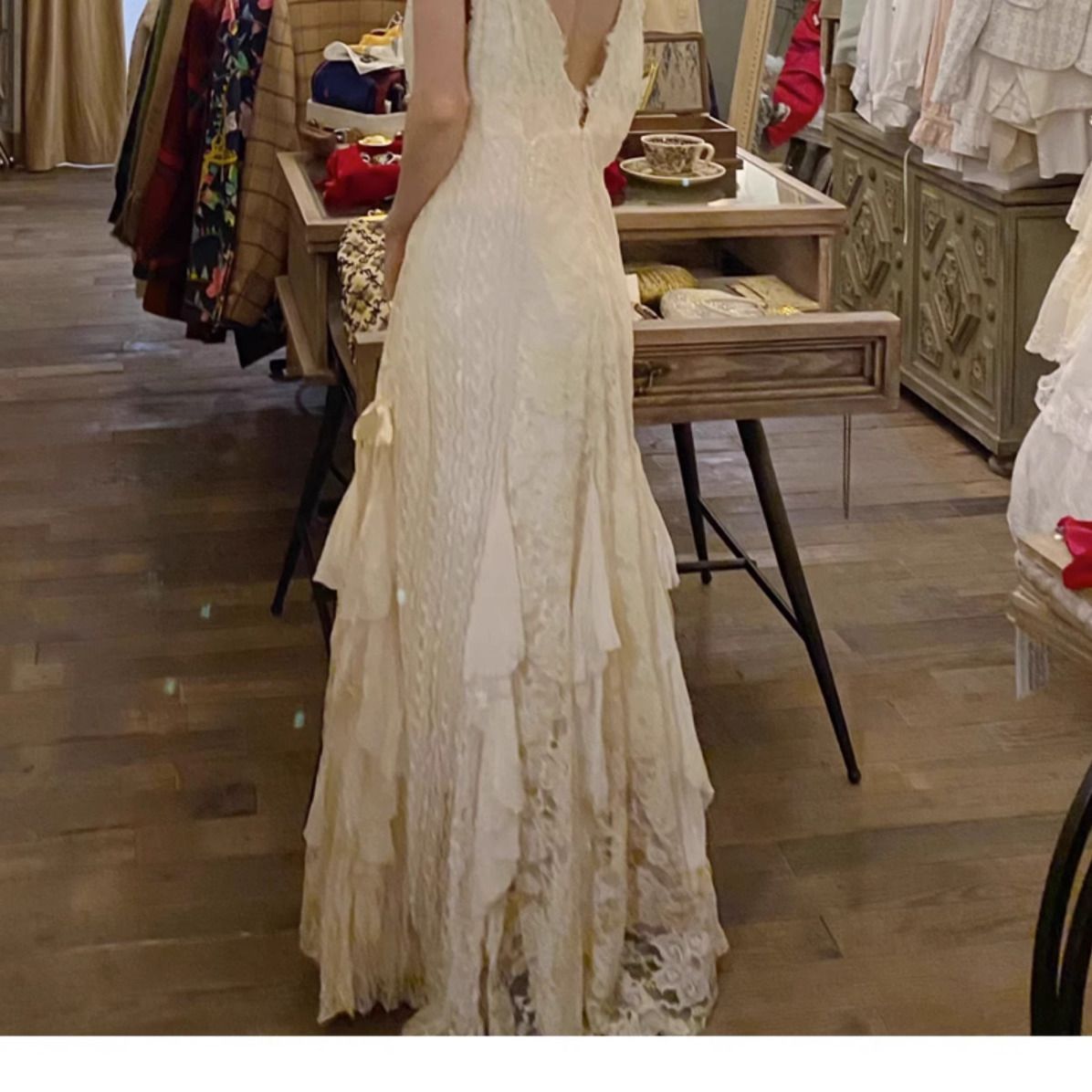 Gothic Lace Dress Sexy Maxi Dr - огляд і ціна Maxi Dress Halter
