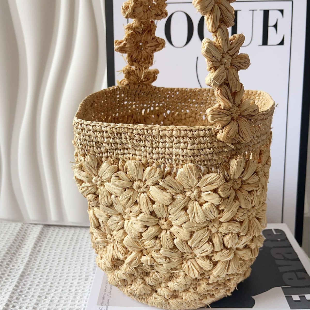 Women Summer Raffia Woven Buck - огляд і ціна Crochet Bag Raffia