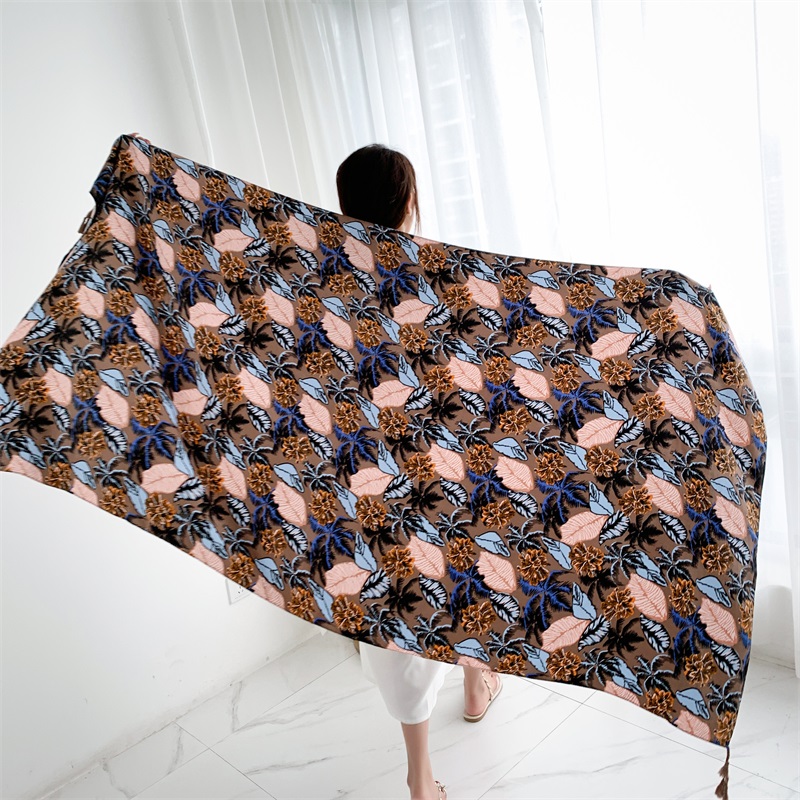 90x185cm Cotton Linen Print Su - огляд і ціна Linen Dress Wrap