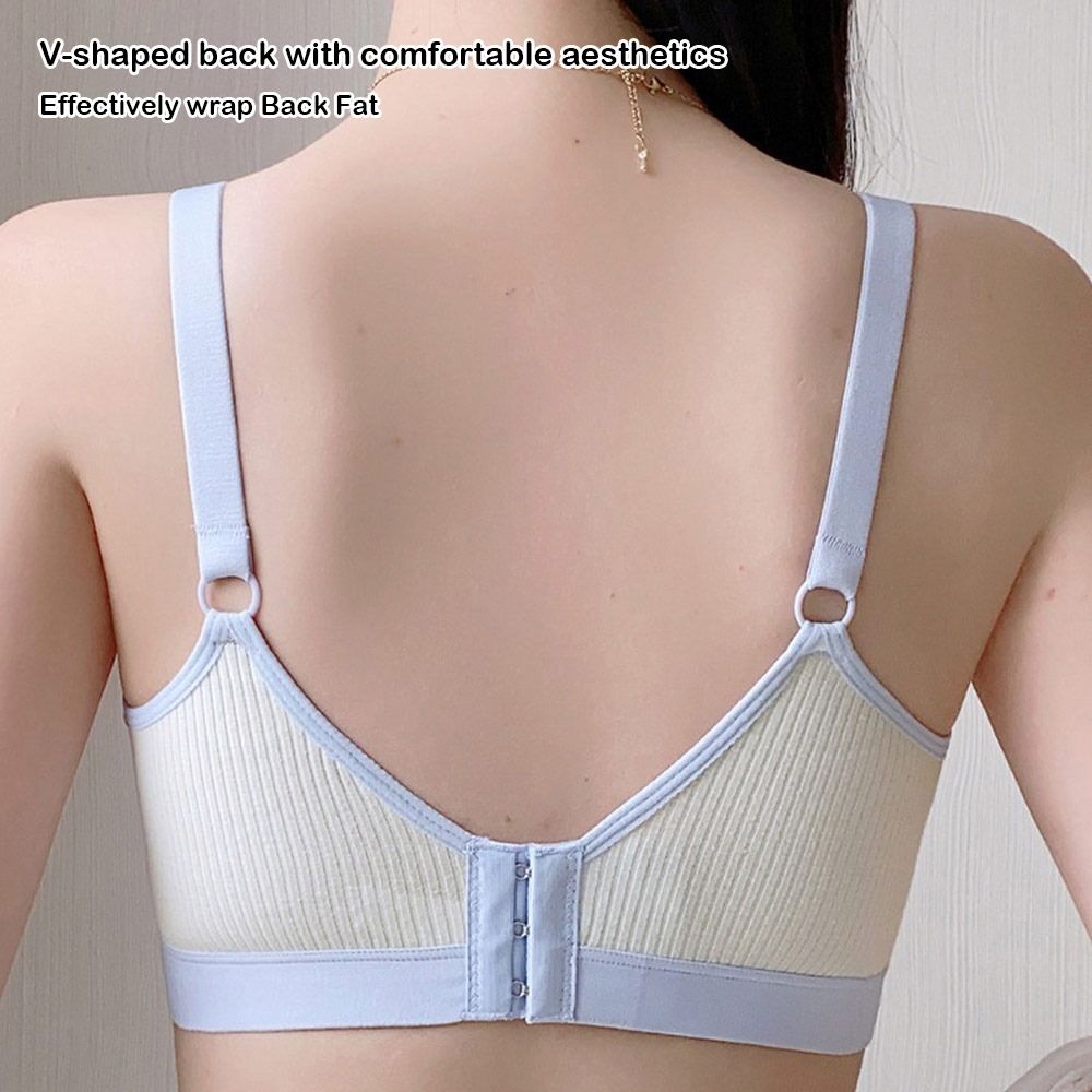 Fashion Double Buckle Nursing  - огляд і ціна Bralette Triangle Set